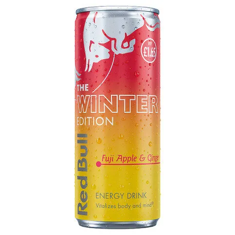 Red Bull The Winter Edition Fuji Apple & Ginger Energy Drink 250ml