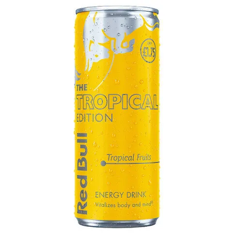 Red Bull Tropical Edition Energy Drink 250ml