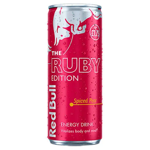 Red Bull Ruby Edition Spiced Pear Energy Drink 250ml