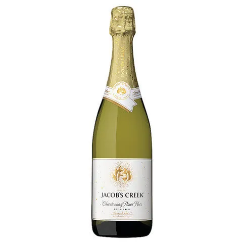Jacob's Creek Chardonnay Pinot Noir Brut Cuvée Sparkling Wine 75cl