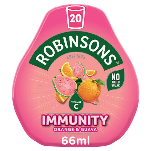 Robinsons Immunity Orange & Guava 66ml