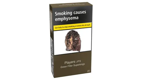 Players JPS Green Filter Superking Size