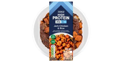 Tesco High Protein Jerk Chicken & Rice 400g