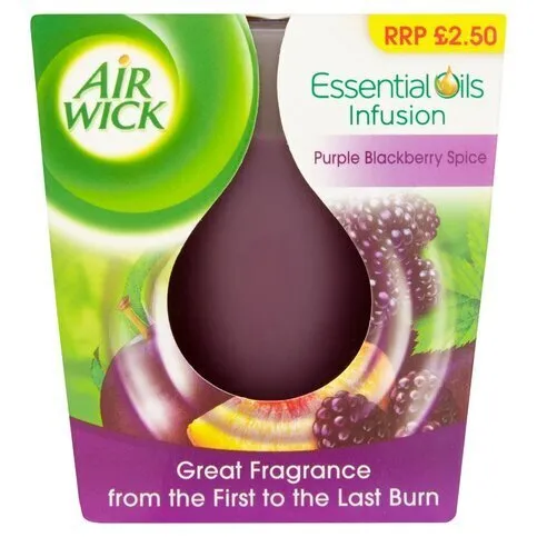 Airwick Blackberry Candle 105g 