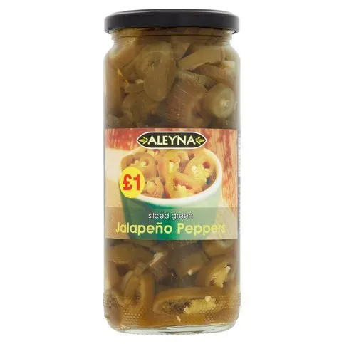 Aleyna Sliced Green Jalapeno