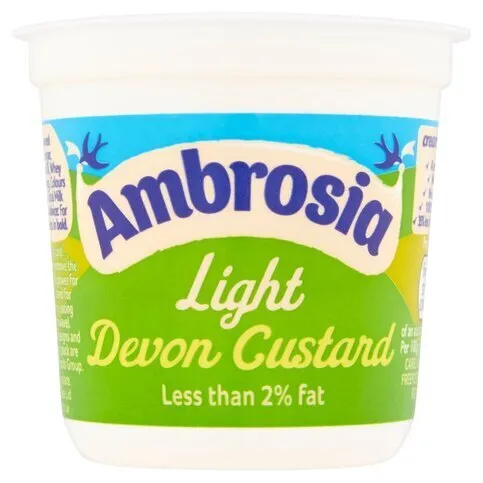 Ambrosia Custard Light Pot 150g