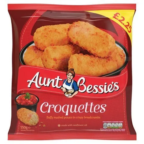 Aunt Bessie's Crunchy Homestyle Croquettes 550g