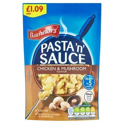 Bachelors Pasta N Sauce Chicken & Mushroom 99g