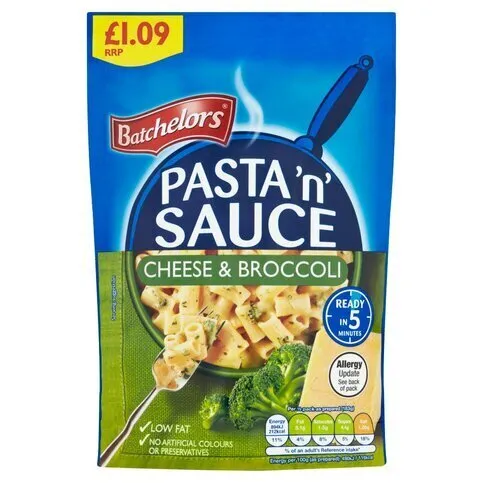 Bachelors Pasta N Sauce Cheese & Broccoli 99g