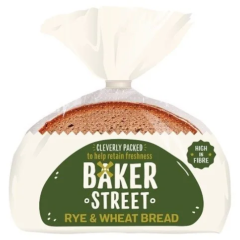 Baker Street Rye & Wheat Bread 500g