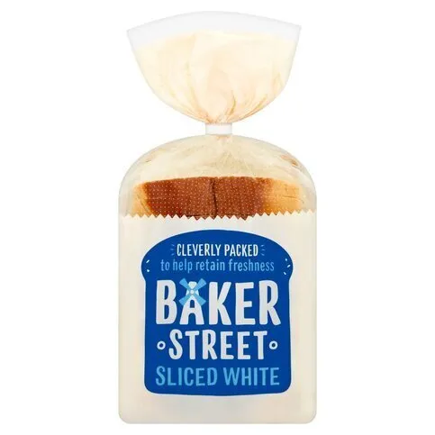 Baker Street White Sliced 550g