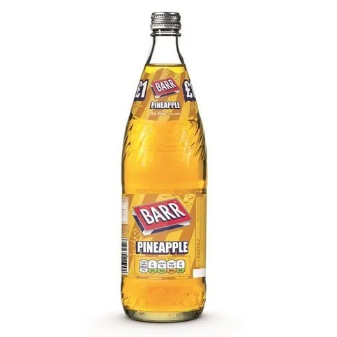 Barr Pineapple Glass Bottle 750ml