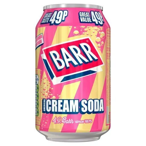 Barr Cream Soda 330ml
