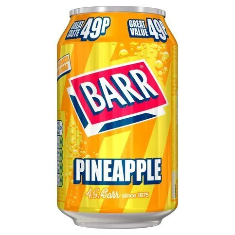 Barr Pineapple 330ml