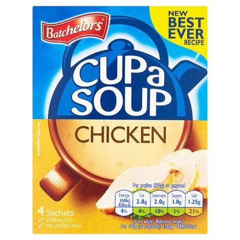 Batchelors Cup A Soup Original Chicken 4 x 81g