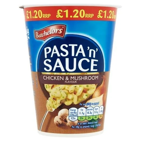 Batchelors Pasta 'n' Sauce Chicken & Mushroom Flavour 65g