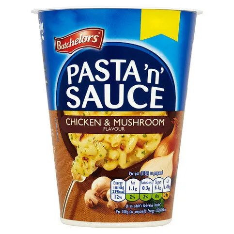 Batchelors Pasta 'n' Sauce Chicken & Mushroom Flavour 65g