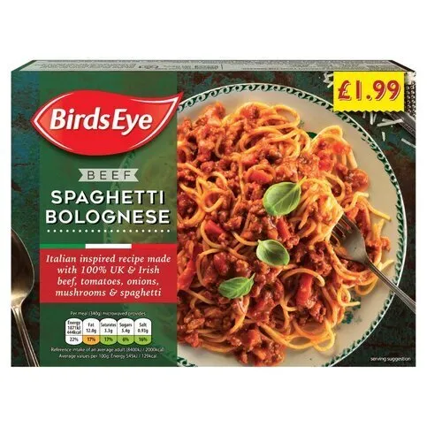 Birds Eye Traditional Spaghetti Bolognese 340g