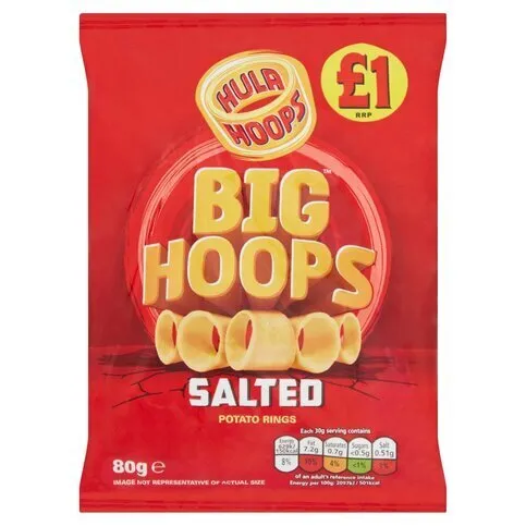 Big Hula Hoops Original 80g