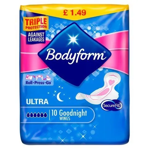 Bodyform Ultra Goodnight 10S