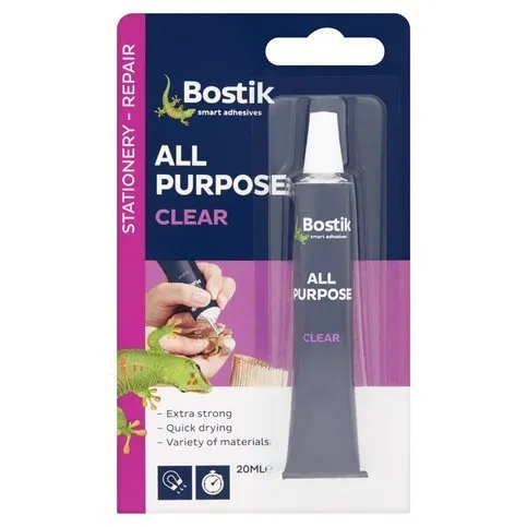 Bostik All Purpose Clear 20ml