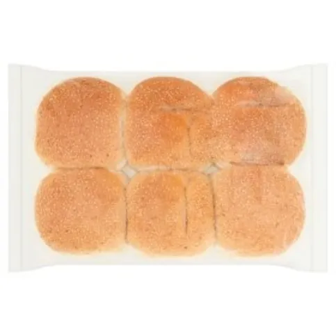 Burger Buns Seeded 6 Pack