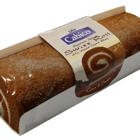 Cabico Chocolate Sponge Swiss Roll 300g