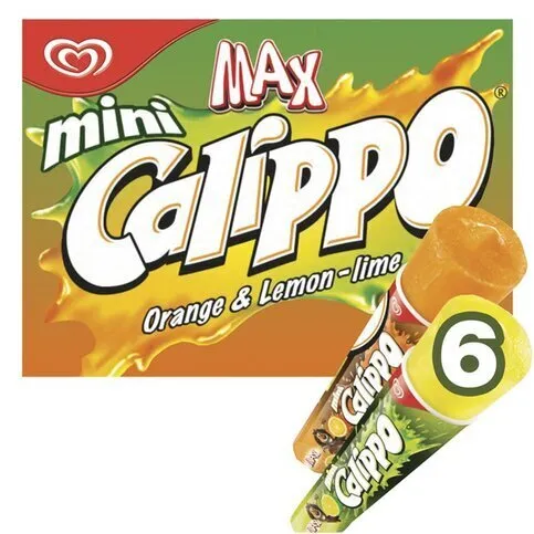 Calippo Mini Orange, Lime & Lemon 6 Pack