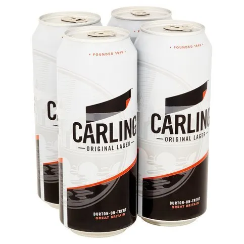 Carling Original Lager 4 x 500ml
