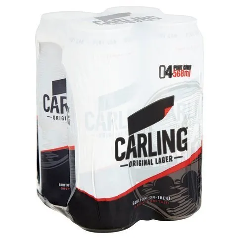 Carling Original Lager 4 x 568ml