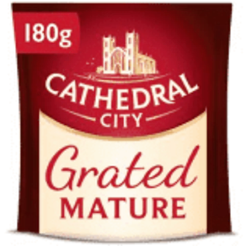 Cathedral City Grated Mature Cheese 180g