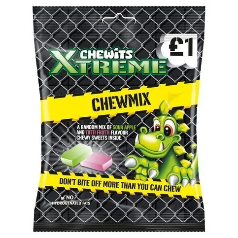 Chewits Xtreme Chewmix 125g