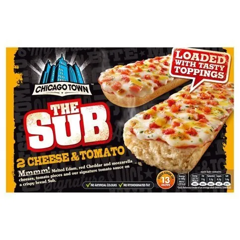 Chicago Town Subs Cheese & Tomato 262g
