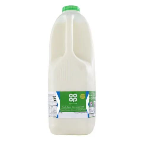Co-op Semi-Skimmed Milk 4 Pints/2.272L
