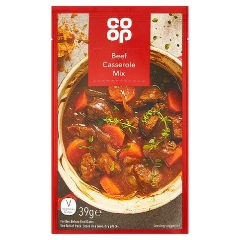 Co-op Beef Casserole Mix 39g