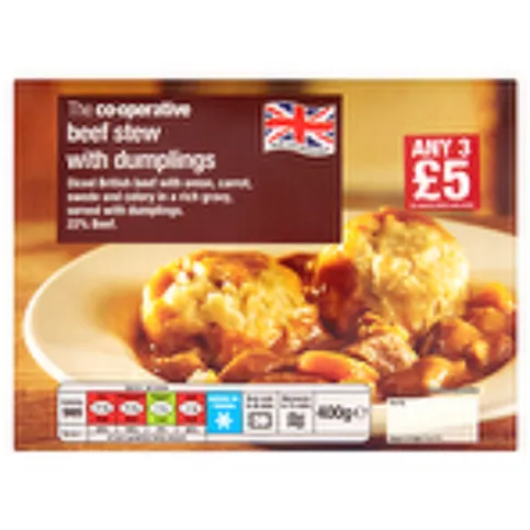 Co-Op Beef Stew & Dumpling 400g