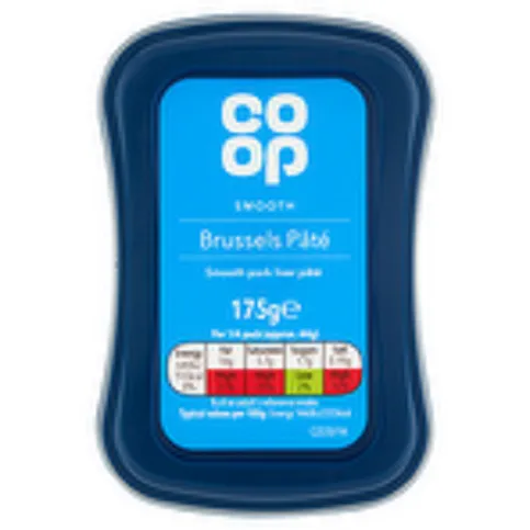 Co-Op Brussels Pate 175g