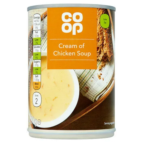 Co-Op Cream of Chicken Soup 400g