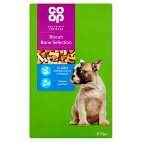 Co-op Mini Bone Biscuit Selection Treats for Dogs 800g