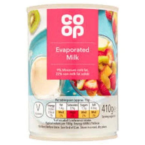 Co Op Evaporated Milk 170g