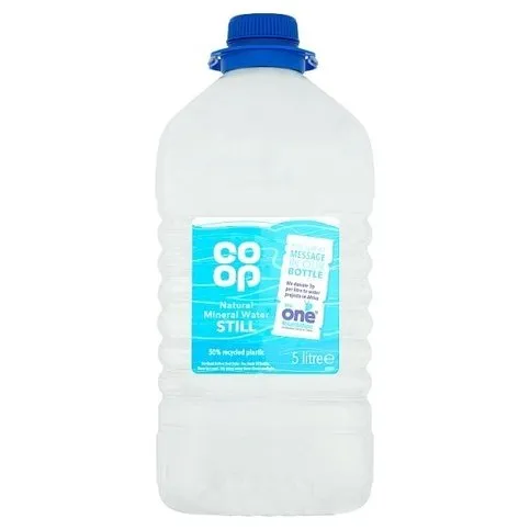 Co-op Still Natural Mineral Water 5L