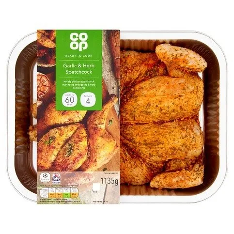 Co-op Spatchcock chicken whole 1135g