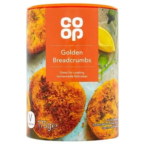 Co Op Golden Breadcrumbs 175g