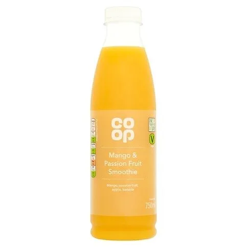 Co-op Mango & Passion Fruit Smoothie 750ml