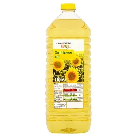 The Co-operative Loved by Us Sunflower Oil 3 Litre