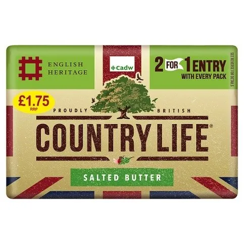 Country Life Salted Butter 200g