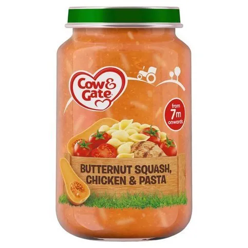 Cow & Gate Butternut Squash Chicken & Pasta Jar 200g