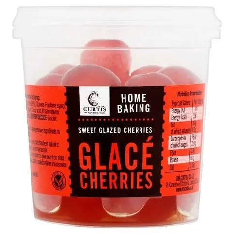 Curtis Home Baking Sweet Glazed Cherries 100g