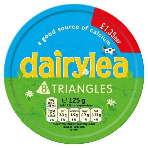 Dairylea Cheese Triangles 125g
