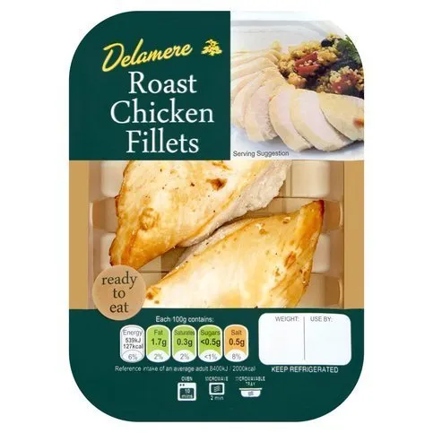 Delamere Roast Chicken Fillet 190g